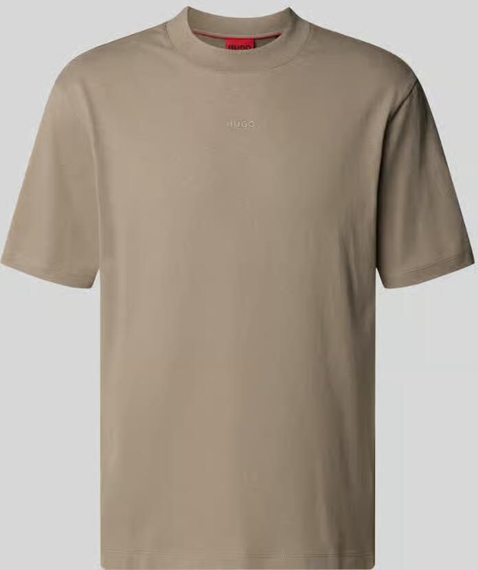 HUGO regular fit T-shirt van puur katoen model 'DAPOLINO' - Foto 3