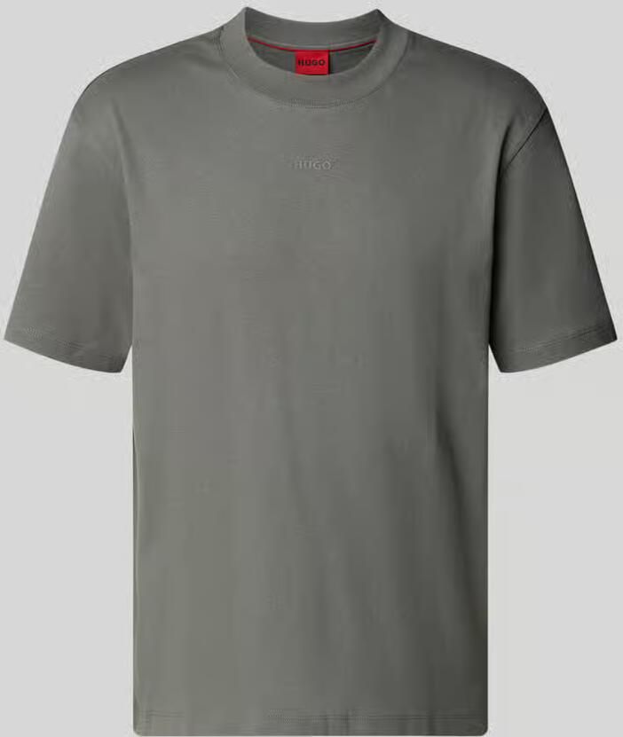 HUGO regular fit T-shirt van puur katoen model 'DAPOLINO'