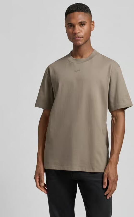 HUGO regular fit T-shirt van puur katoen model 'DAPOLINO' - Foto 5