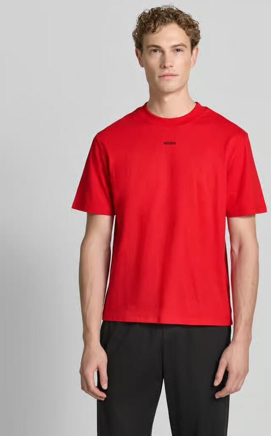 HUGO regular fit T-shirt van puur katoen model 'DAPOLINO' - Foto 3
