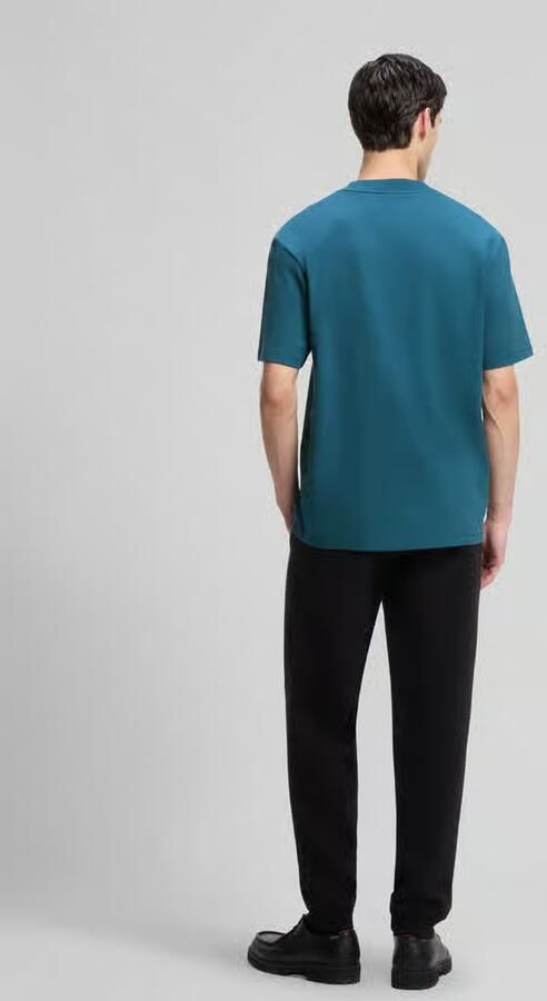 HUGO Regular fit t-shirt van puur katoen model 'Dapolino' - Foto 2