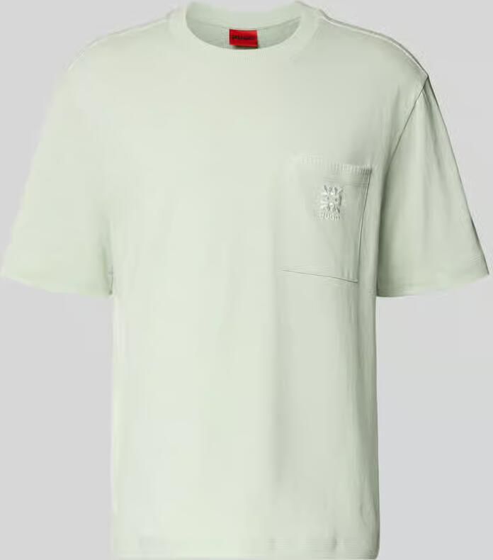 HUGO regular fit T-shirt van puur katoen model 'DARRO' - Foto 2