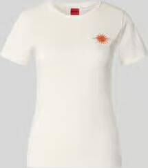 HUGO regular fit T-shirt van puur katoen model 'DELORIS_5'