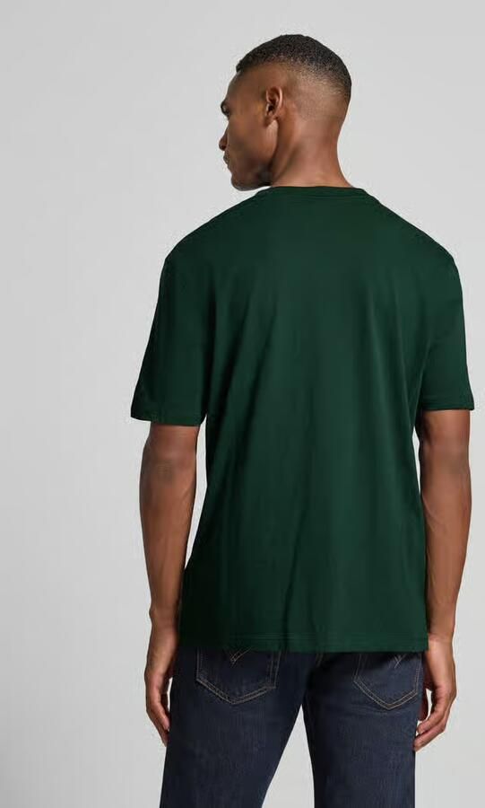HUGO Regular fit T-shirt van puur katoen model 'DERO'