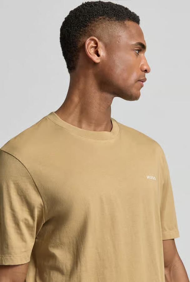 HUGO regular fit T-shirt van puur katoen model 'DERO222' - Foto 2