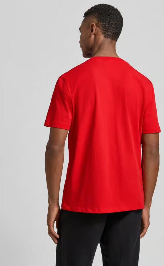 HUGO regular fit T-shirt van puur katoen model 'DERO222' - Foto 3
