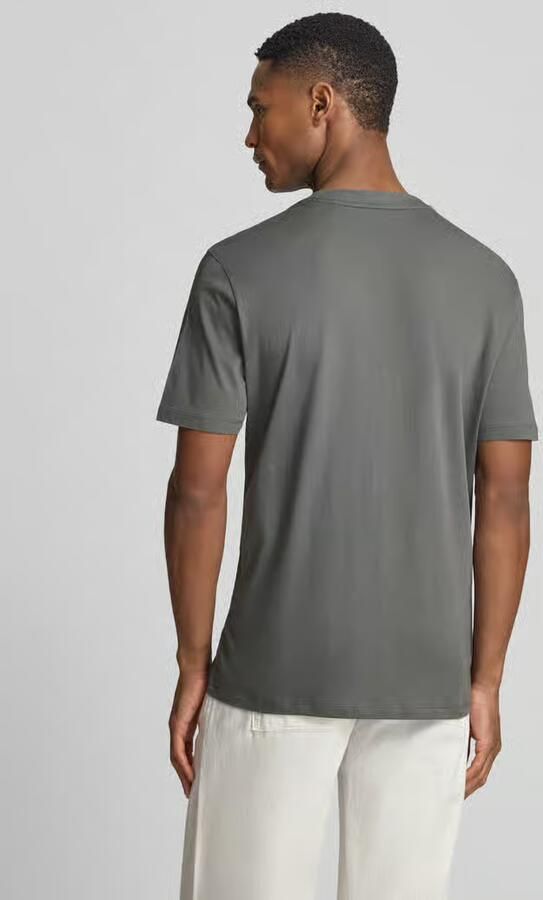 HUGO regular fit T-shirt van puur katoen model 'DERO222' - Foto 5