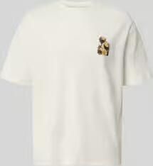HUGO Regular fit t-shirt van puur katoen model 'Detzi'