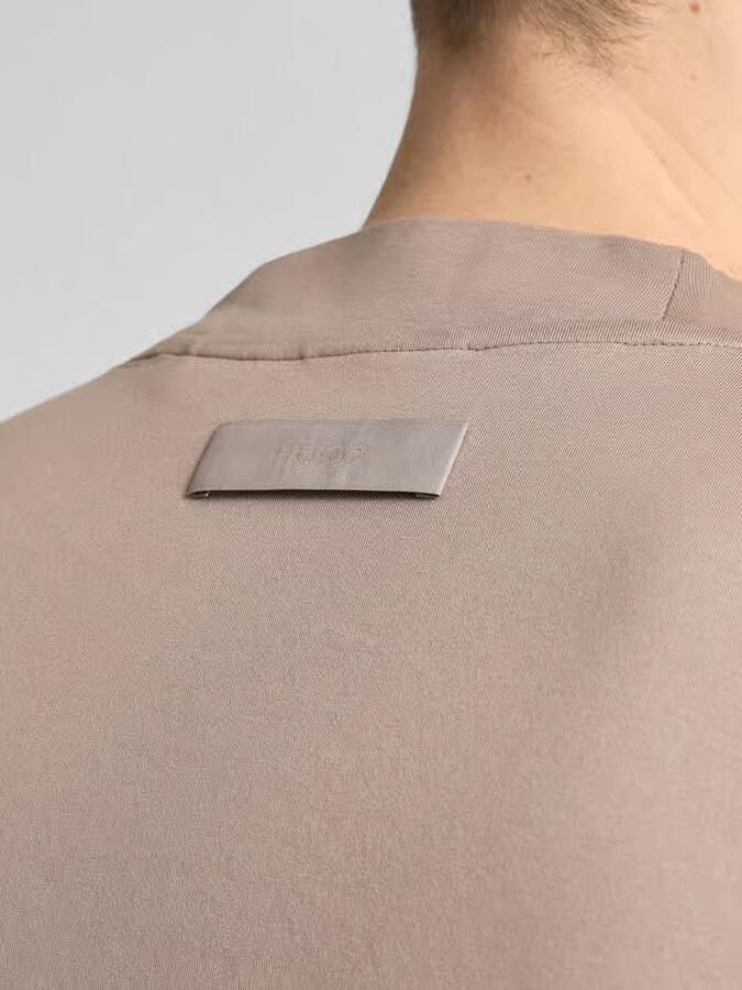 HUGO regular fit T-shirt van puur katoen model 'DIMERSOM'