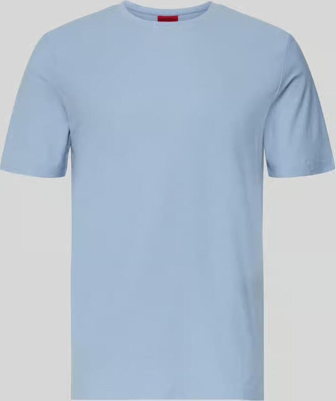 HUGO Regular fit T-shirt van puur katoen model 'DIMERSTESO'