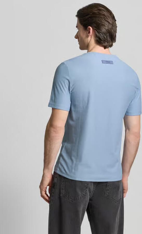 HUGO Regular Fit T-shirt van puur katoen model 'DIMERSTESO' - Foto 2