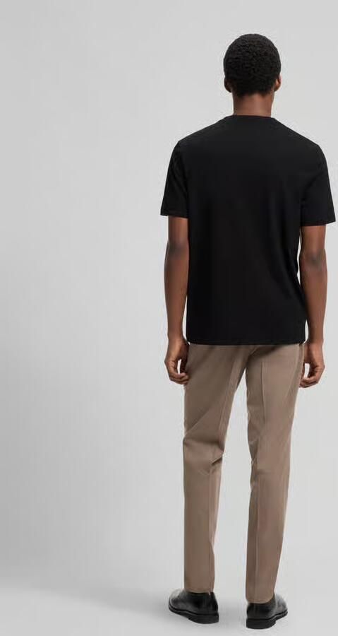 HUGO Regular fit t-shirt van puur katoen model 'Dirom' - Foto 2