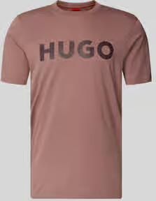 HUGO Regular fit T-shirt van puur katoen model 'DULIVIO' - Foto 3