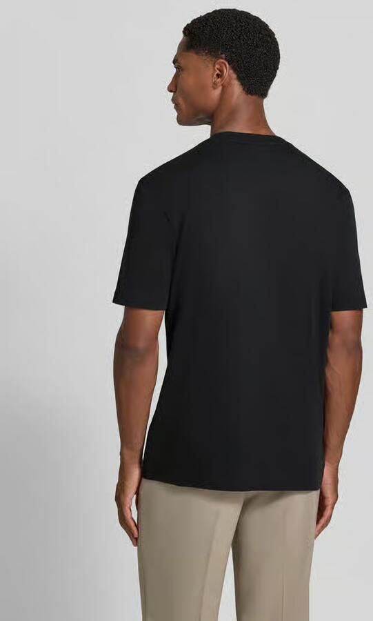 HUGO Regular fit t-shirt van puur katoen model 'Dulivio_U263' - Foto 4