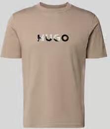 HUGO regular fit T-shirt van puur katoen model 'DUMEO' - Foto 3