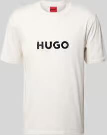 HUGO regular fit T-shirt van puur katoen model 'DUMEO'