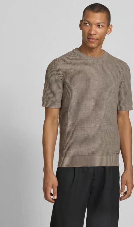 HUGO regular fit T-shirt van puur katoen model 'SAFFON' - Foto 3