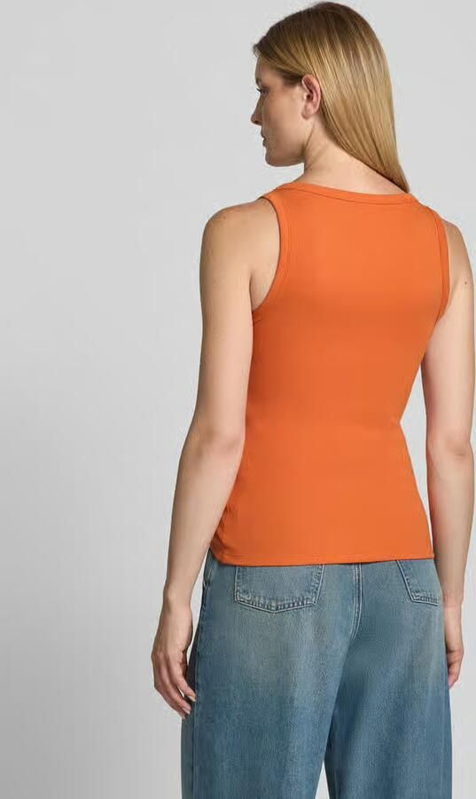 HUGO regular fit tanktop van katoenmix model 'DATAMIA'