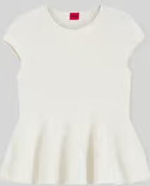 HUGO Regular fit top van viscosemix model 'Siefata'
