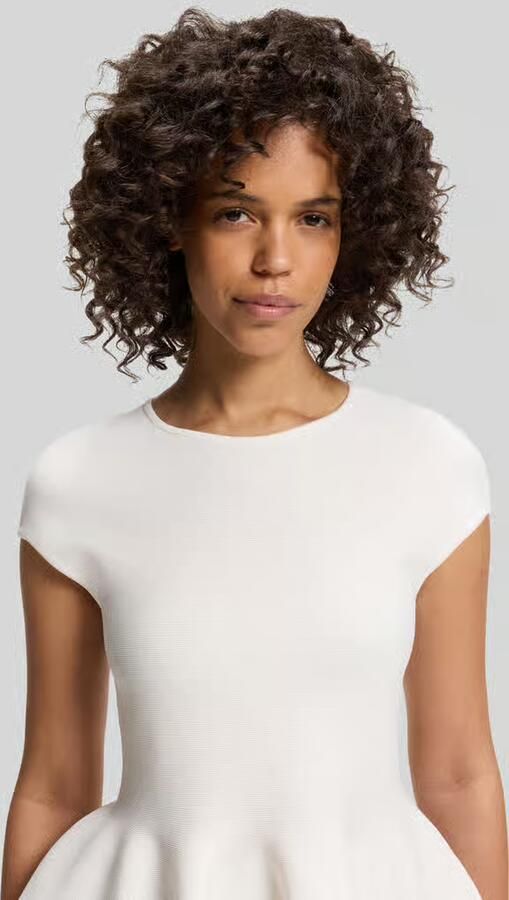 HUGO Regular fit top van viscosemix model 'Siefata'
