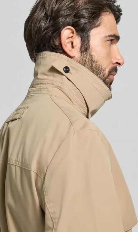 HUGO Regular fit trenchcoat met gun flap model 'MALUKS2511' - Foto 2