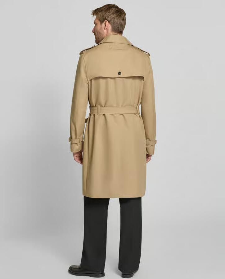 HUGO Regular fit trenchcoat van katoenmix model 'Maluks2631' - Foto 2