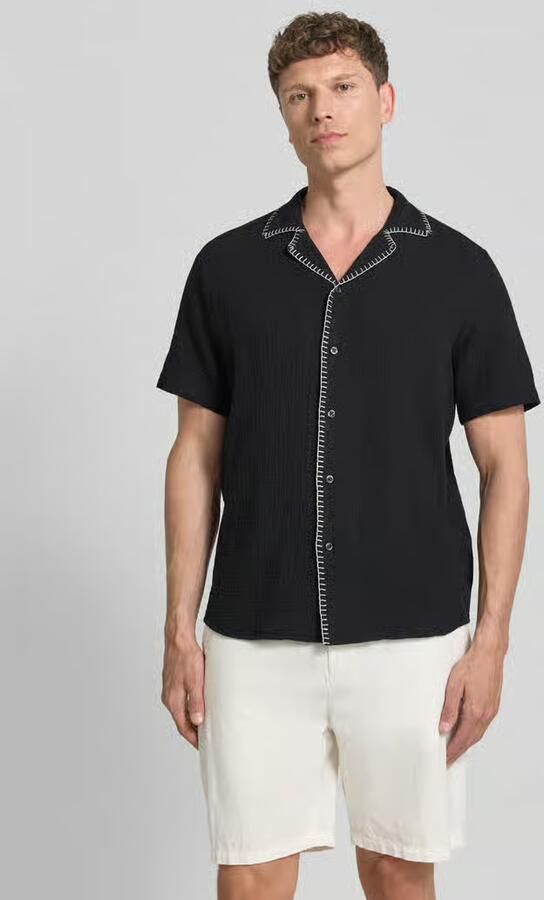 HUGO regular fit vrijetijdsoverhemd van puur katoen model 'ELLINO' - Foto 4