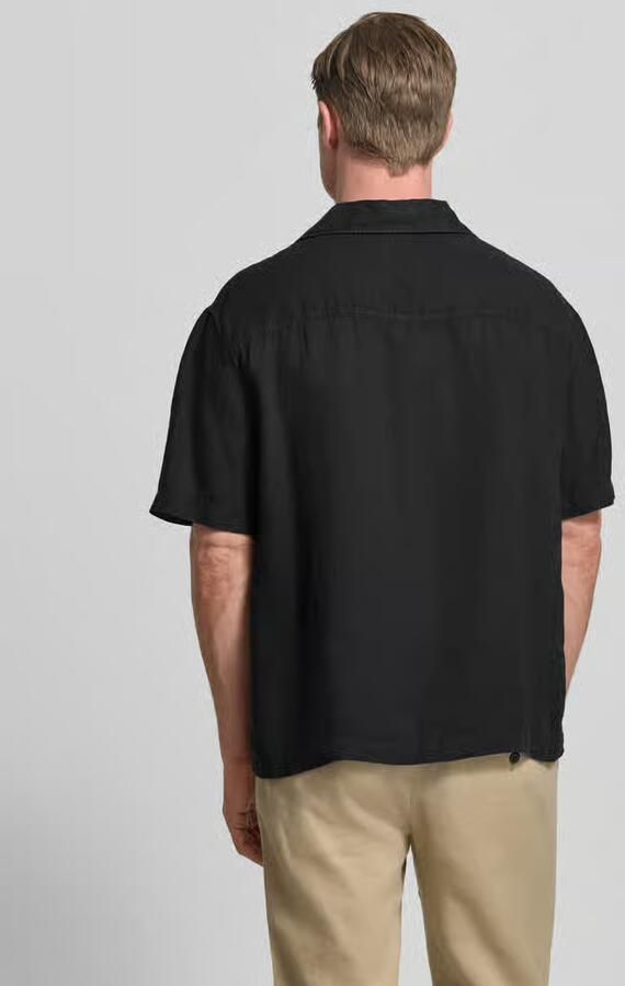 HUGO regular fit vrijetijdsoverhemd van puur linnen model 'EXOLINO'