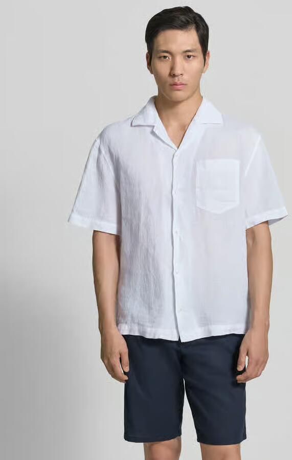HUGO regular fit vrijetijdsoverhemd van puur linnen model 'EXOLINO' - Foto 3