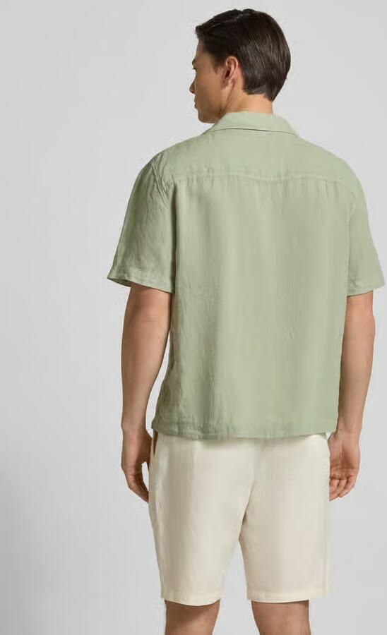 HUGO regular fit vrijetijdsoverhemd van puur linnen model 'EXOLINO' - Foto 4