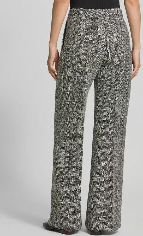 HUGO regular fit wijde broek met katoen-aandeel model 'Hasmina' - Foto 3