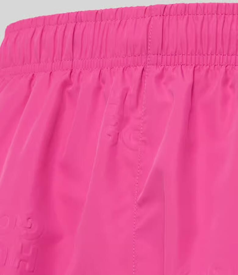 HUGO regular fit zwembroek met label in reliëf model 'TONAL'