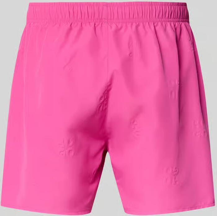 HUGO regular fit zwembroek met label in reliëf model 'TONAL'