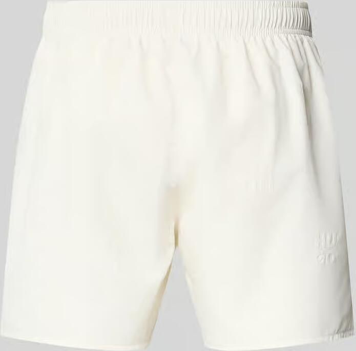 HUGO regular fit zwembroek met label in reliëf model 'TONAL' - Foto 3