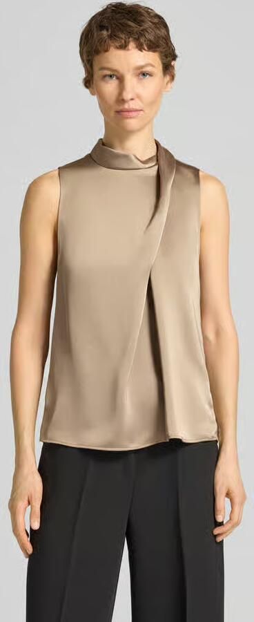 HUGO relaxed fit blousetop van satijn model 'CHELINA-1' - Foto 4
