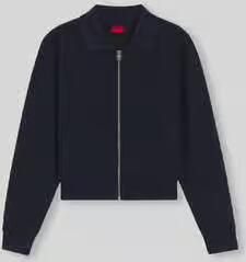 HUGO relaxed fit blouson met logodetail model 'DADRID'