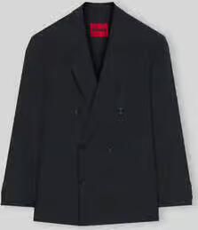 HUGO relaxed fit colbert van pure wol