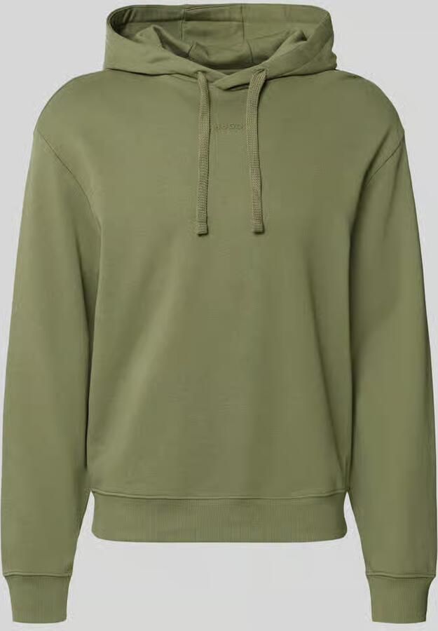 HUGO relaxed fit hoodie van pure katoen model 'Dapo' - Foto 2