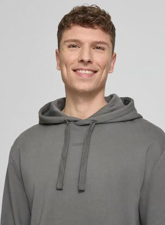 HUGO relaxed fit hoodie van puur katoen model 'DAPO'