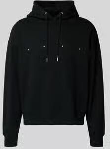 HUGO Relaxed fit HOODIE van puur katoen Model 'DOLAND'