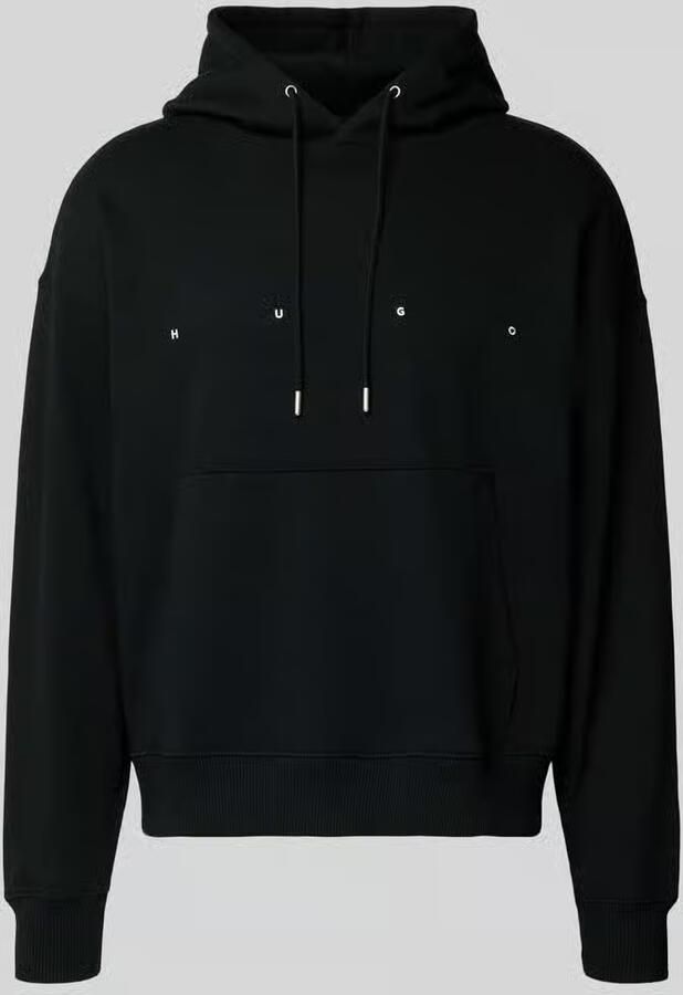 HUGO Relaxed fit hoodie van puur katoen model 'DOLAND'