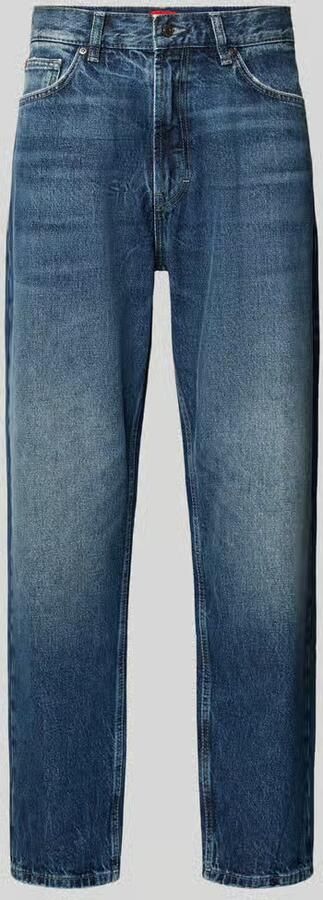 HUGO Relaxed fit jeans van puur katoen model ' 838' - Foto 2