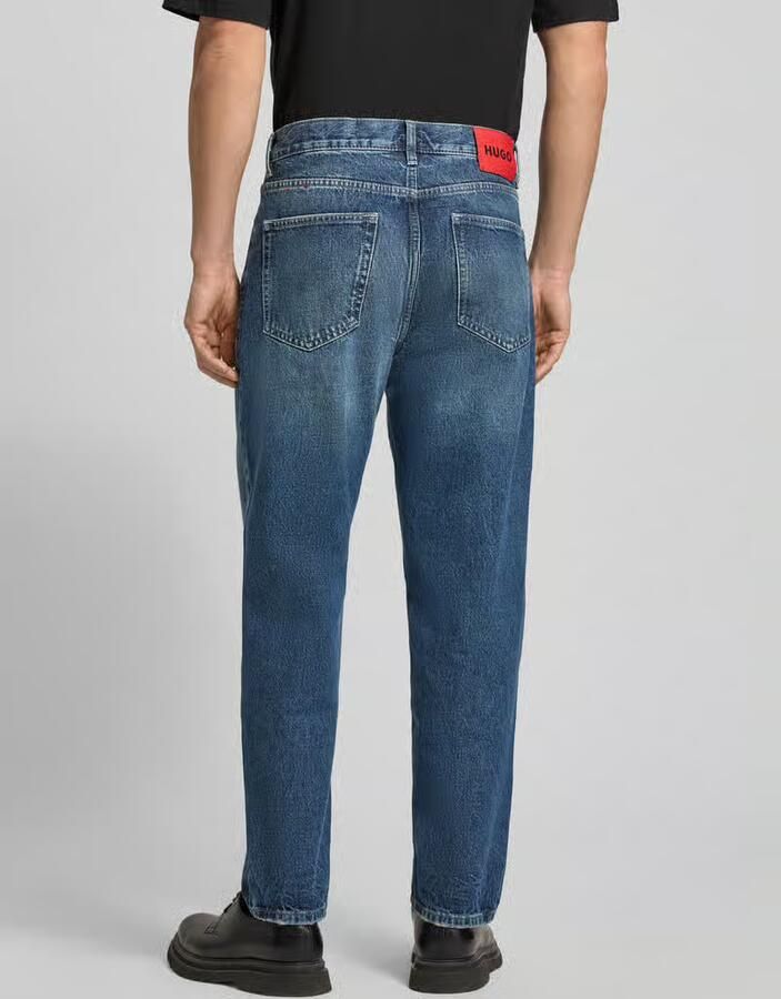 HUGO Relaxed fit jeans van puur katoen model ' 838' - Foto 2