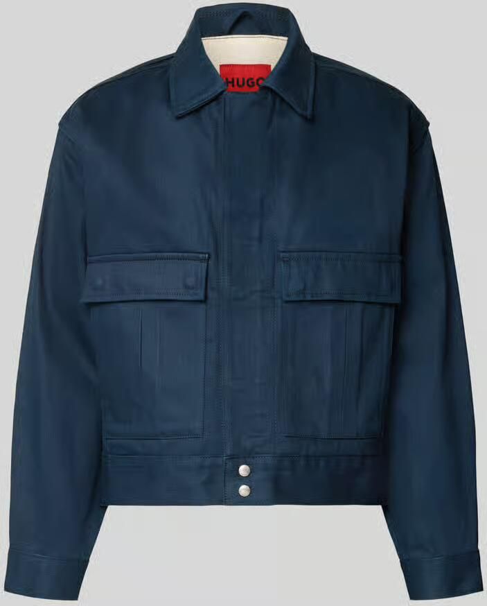 HUGO relaxed fit jeansjack van pure katoen model ' 083 1'