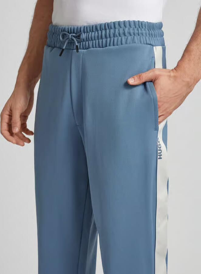 HUGO Relaxed fit joggingbroek met galonstrepen model 'DOLOS' - Foto 2
