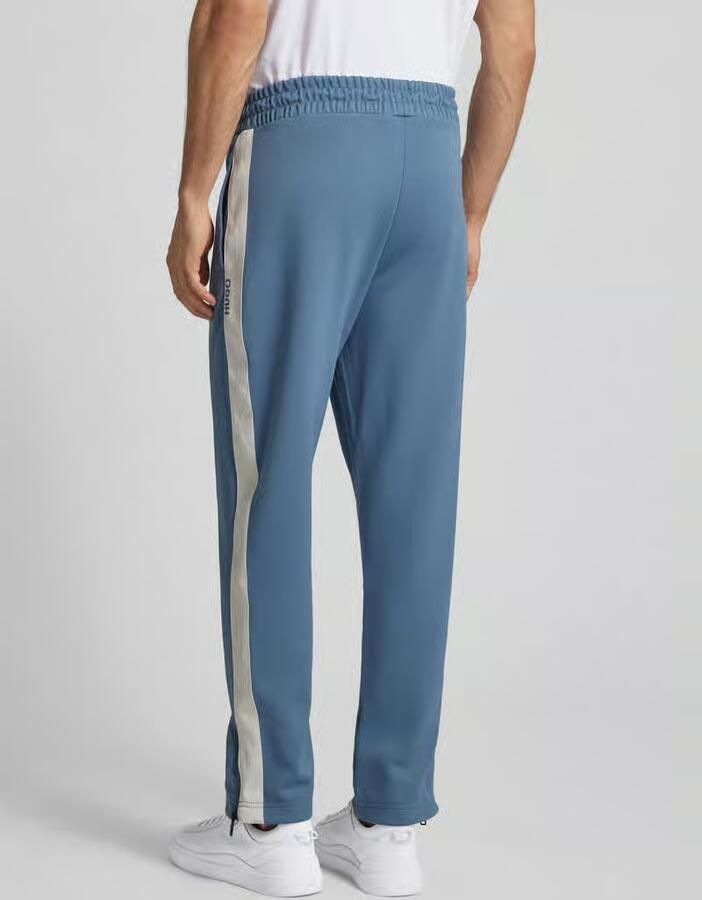 HUGO Relaxed fit joggingbroek met galonstrepen model 'DOLOS' - Foto 2