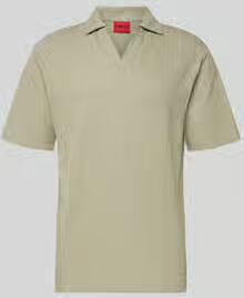 HUGO relaxed fit poloshirt met structuurpatroon model 'DALIBO'