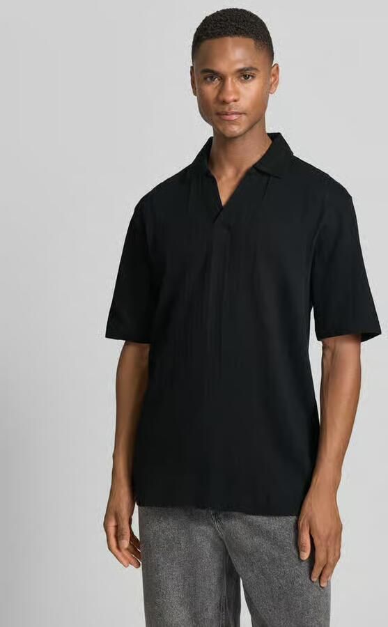 HUGO relaxed fit poloshirt met structuurpatroon model 'DALIBO' - Foto 2