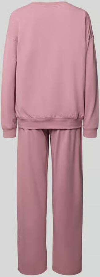 HUGO Relaxed fit pyjama van katoenmix in een set model 'NITE_LONG'