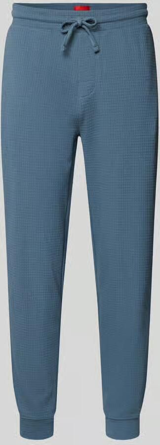 HUGO Relaxed fit pyjamabroek van katoenmix model 'AUSTIN PANTS'
